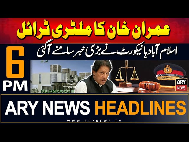 ⁣ARY News 6 PM Headlines | 16th September 2024 | Prime Time Headlines