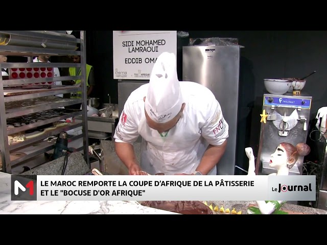 ⁣Le Maroc remporte la coupe d’Afrique de la pâtisserie et le « Bocuse d’or Afrique »