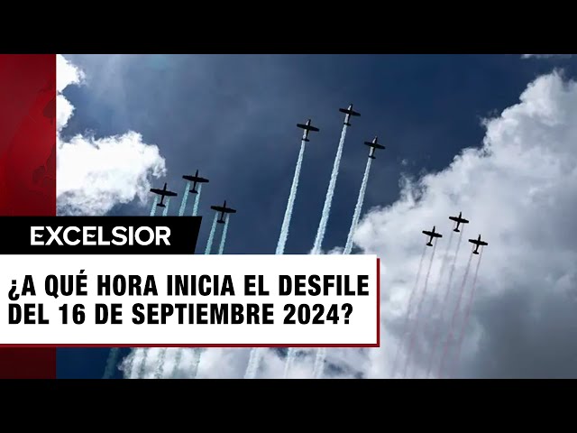 ⁣Todo listo para el Desfile Militar del 16 de septiembre