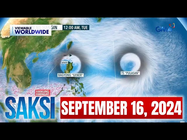 ⁣Saksi Express: Sept. 16, 2024 [HD]