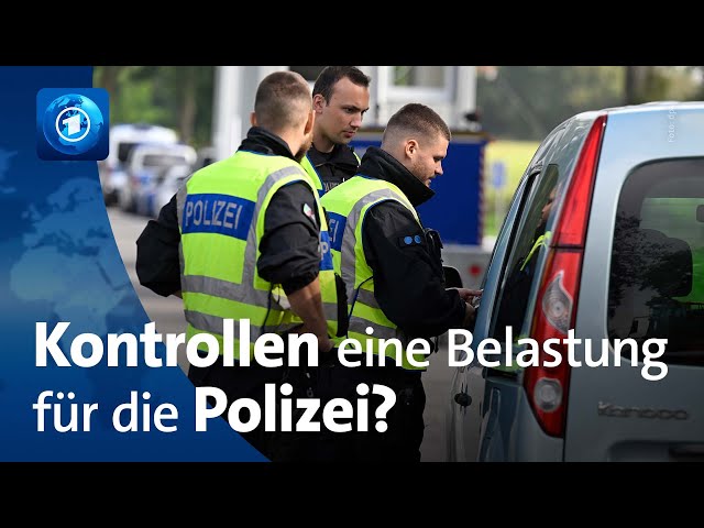 ⁣Ausgeweitete Grenzkontrollen: Was sagt die Polizei dazu?