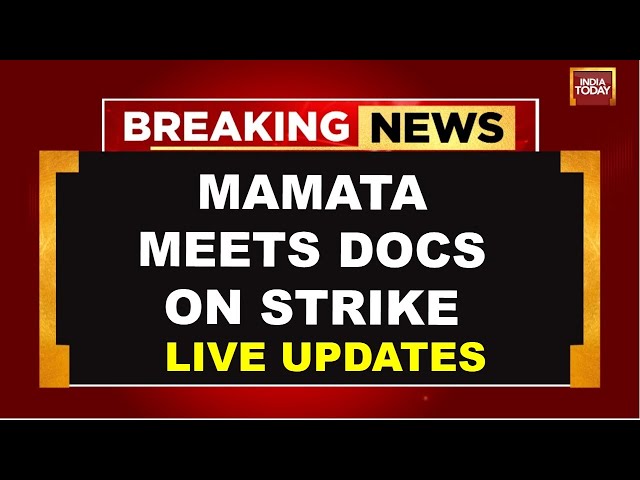 ⁣Kolkata Doctors Meets Mamata Banerjee Live Stream: RG Kar Hospital Murder Case Updates Live