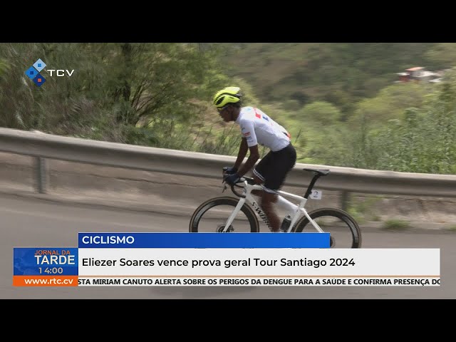 ⁣Eliezer Soares vence prova geral Tour Santiago 2024