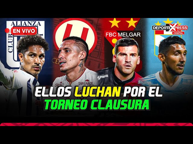 ⁣⚽Alianza Lima, Universitario, Melgar y Sporting Cristal en lucha por el Clausura I Debate EN VIVO