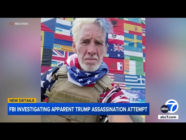 ⁣What we know about suspect in Trump 'attempted assassination'