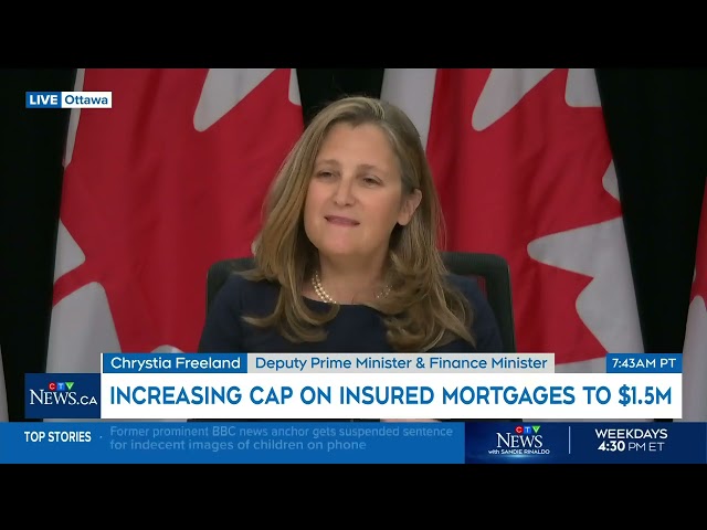 ⁣Changes to Canada's mortgage rules for first-time homebuyers