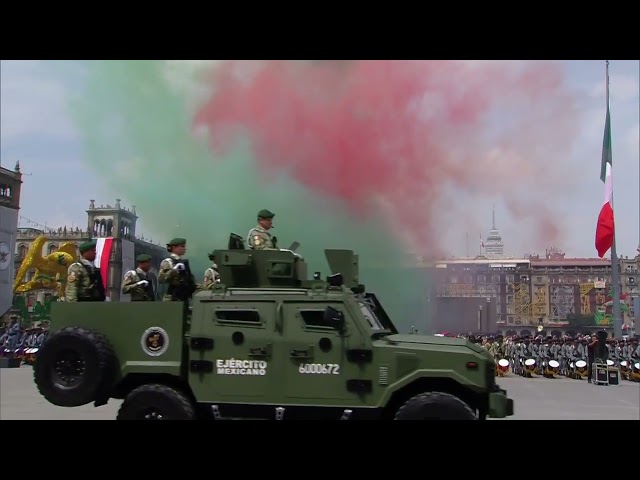 ⁣El presidente López Obrador autoriza el inicio del Desfile Cívico Militar | Imagen Noticias