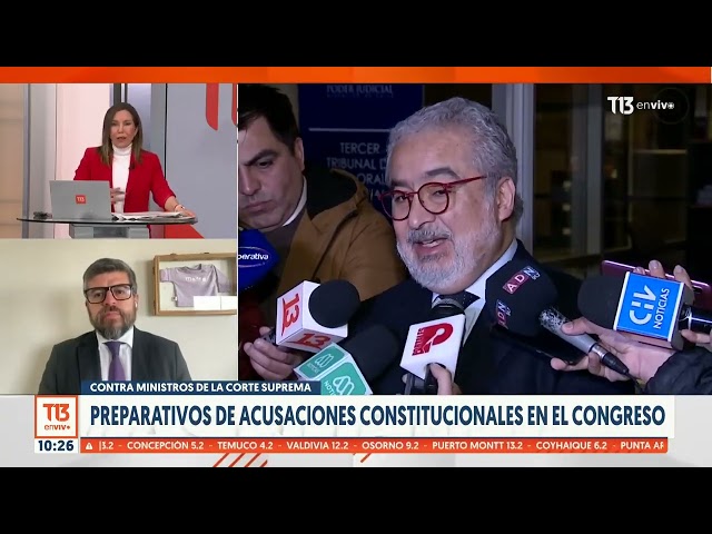 ⁣Bancadas preparan acusaciones constitucionales contra ministros de la Corte Suprema