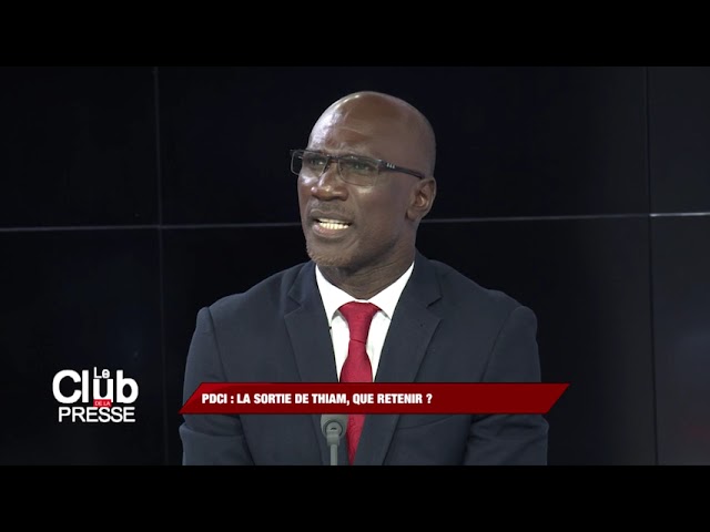 ⁣CLUB DE LA PRESSE du 08 septembre 2024 | Le discours de paix de Tidiane Thiam.