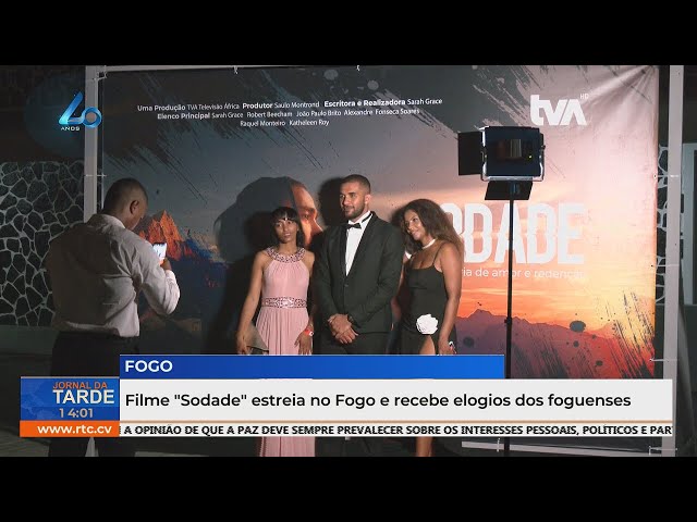 ⁣Filme "Sodade" estreia no Fogo e recebe elogios dos foguenses