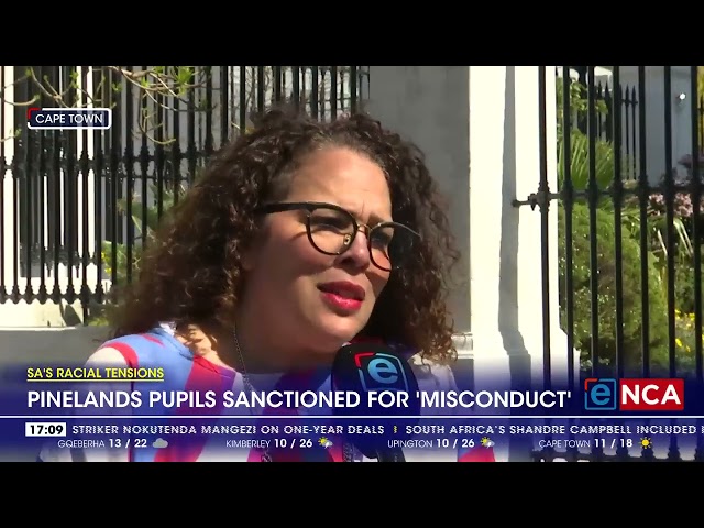 ⁣Pinelands High School pupils sanctioned for 'misconduct'