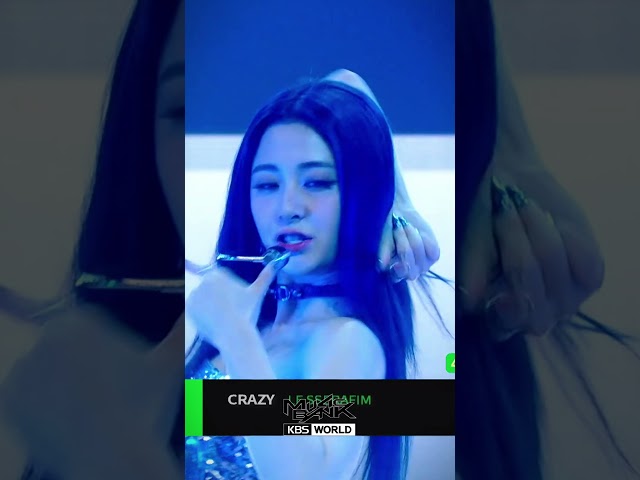 ⁣CRAZY - LE SSERAFIM #CRAZY #LESSERAFIM #ルセラフィム #르세라핌 #Shorts #MusicBank | KBS WORLD TV