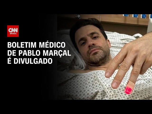 ⁣Boletim médico de Pablo Marçal é divulgado | BASTIDORES CNN