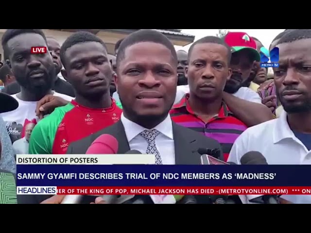 ⁣Sammy Gyamfi Describes Trial of NDC Members as "Madness"