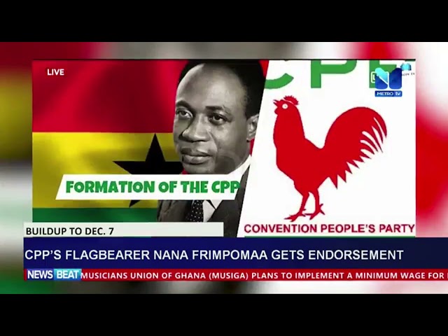 ⁣CPP Flagbearer Nana Frimpomaa Gets Endorsement