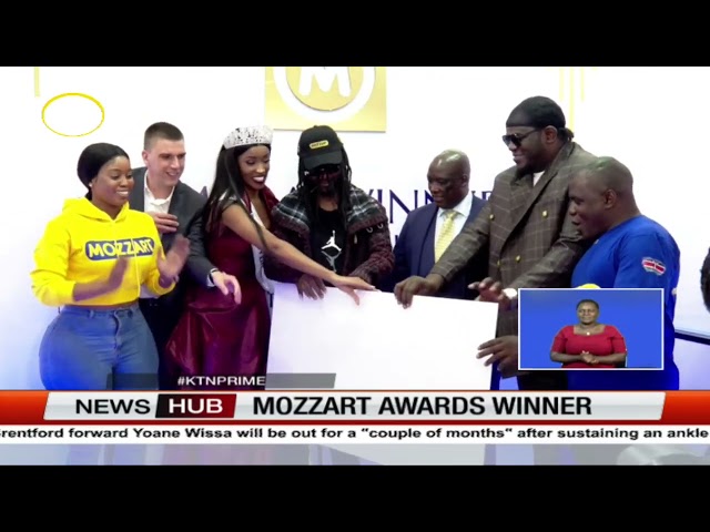 ⁣The Mozzart bet winner gets awarded