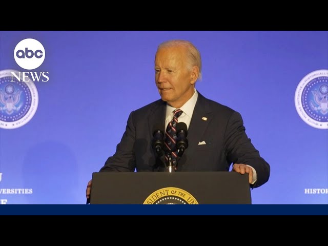 ⁣Biden: ‘I will always condemn political violence’