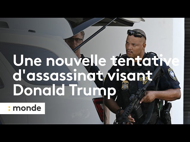 ⁣Présidentielle américaine : une nouvelle tentative d'assassinat visant Donald Trump