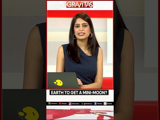 ⁣Earth to get a new 'mini moon'? | Gravitas | WION Shorts