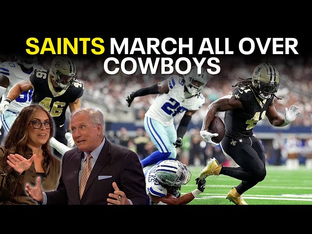 ⁣New Orleans Saints vs. Dallas Cowboys: Reaction to blowout loss