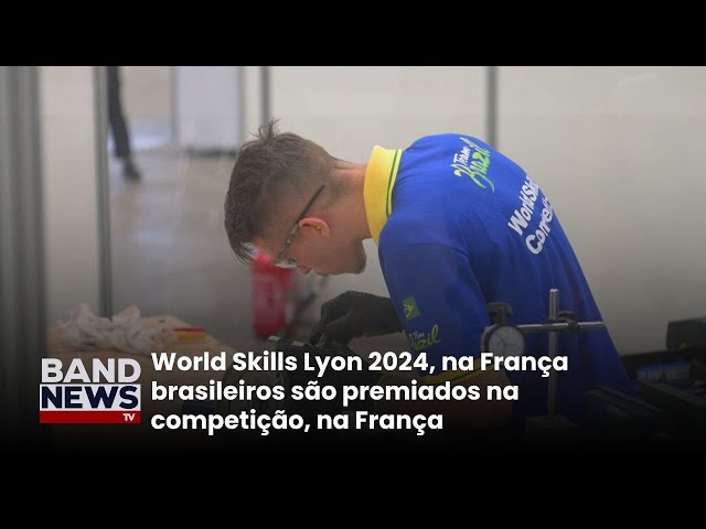 ⁣Jovens brasileiros são premiados em competição em Lyon | BandNewsTV