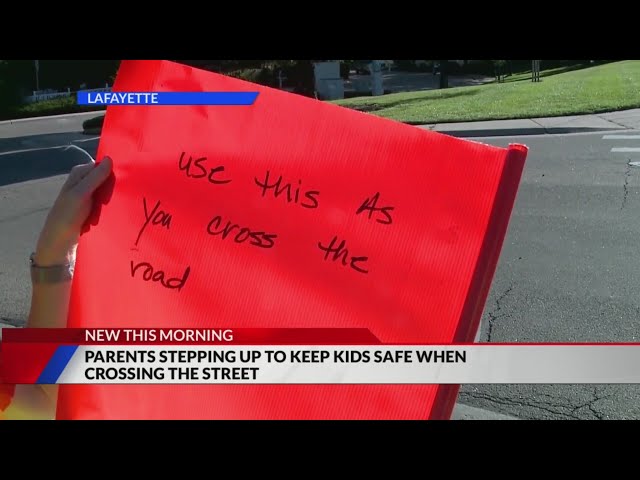 ⁣Parents help kids cross busy roads after 2 students hit in Lafayette