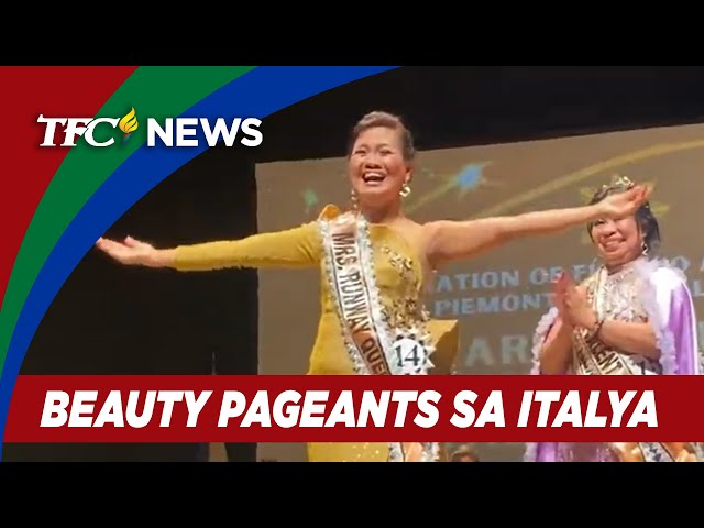 ⁣Mga Pinay sa Italya nagpakitang-gilas sa mga beauty pageant | TFC News Italy