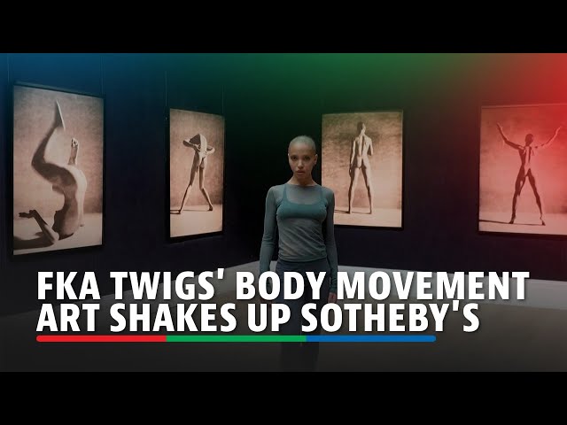 ⁣FKA Twigs' body movement art shakes up Sotheby's | ABS-CBN News