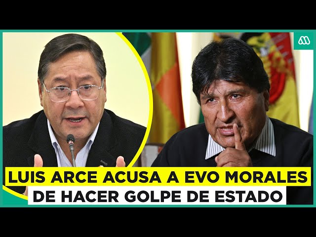 ⁣Bolivia: Presidente Arce dice que Evo Morales intenta golpe de estado