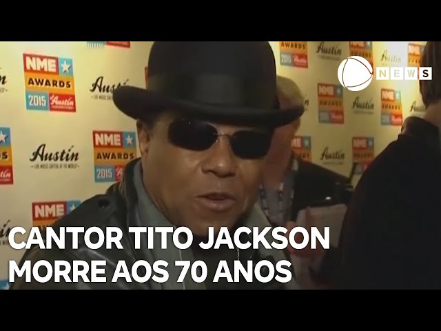 ⁣Cantor Tito Jackson, irmão de Michael Jackson, morre aos 70 anos