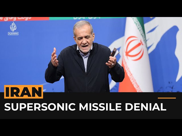 ⁣Iran’s president says Iran didn’t supply supersonic missile to Yemen | Al Jazeera Newsfeed