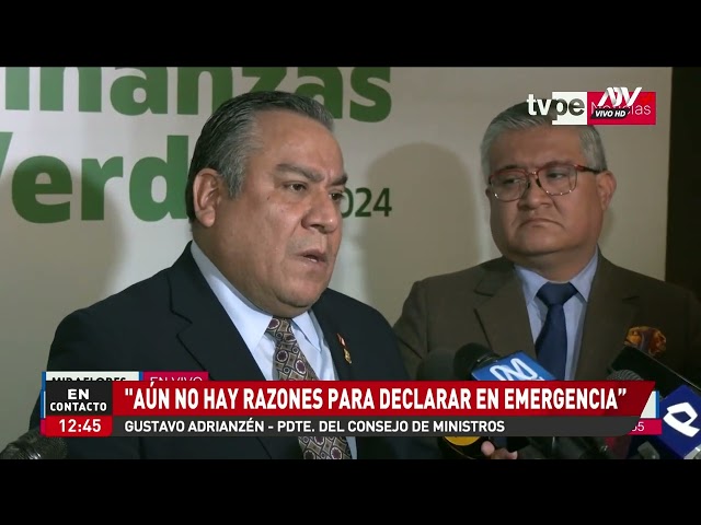 Premier tras incendios forestales: "Aún no hay razones críticas para declarar en emergencia&quo