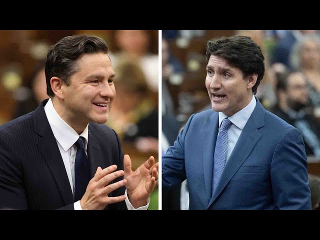 ⁣Trudeau, Poilievre scrap over carbon tax in Parliamentary return