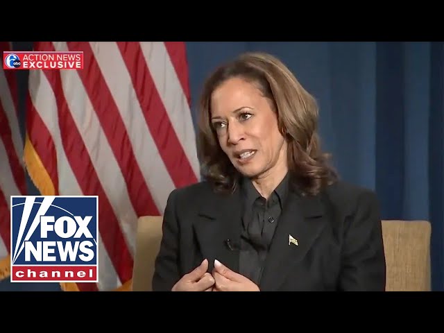 ⁣Kamala Harris serves up another 'word salad': Faulkner