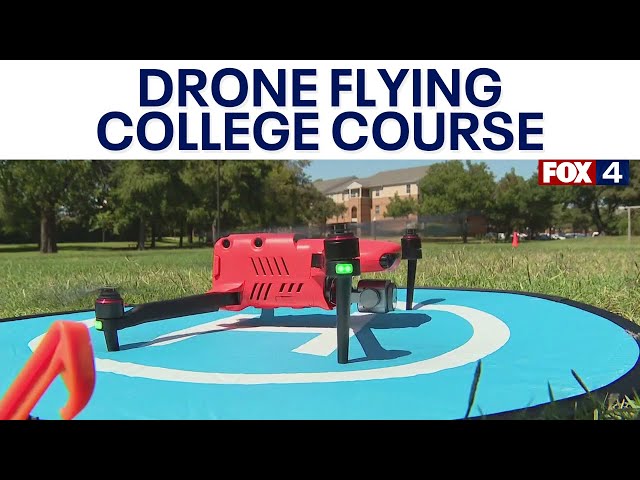 ⁣UT Arlington launches new drone course for students to obtain pilot's license