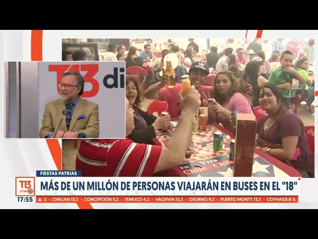 Más de un millón de vehículos saldrán de la Región Metropolitana