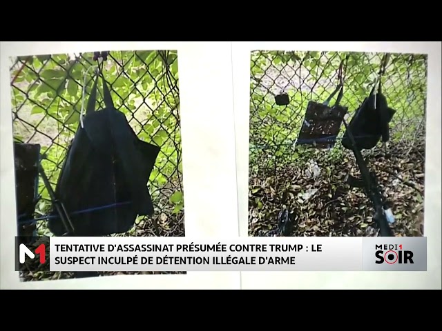 ⁣Tentative d´assassinat présumée contre Trump