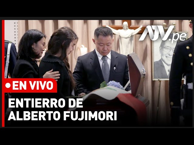 ALBERTO FUJIMORI: Misa de cuerpo presente y entierro del expresidente