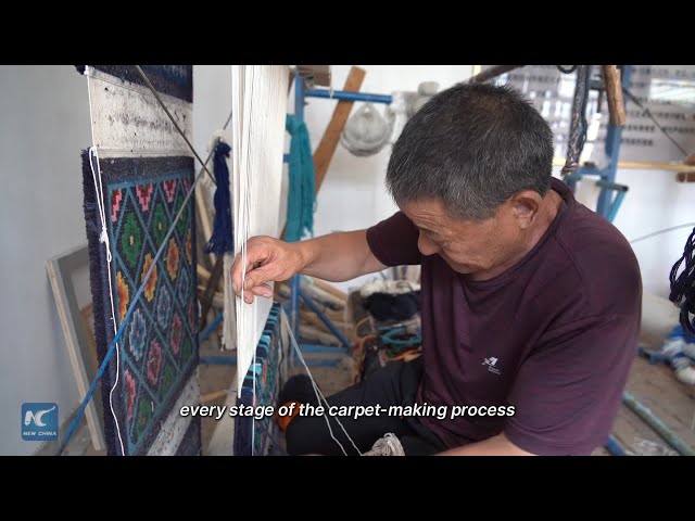 ⁣Woven in time: Art and soul of Tibetan carpets shines in NW China