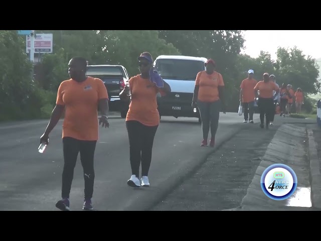 ⁣HEALTH MINISTRY HOSTS SECOND ANNUAL WALK FOR 2024 CARIBBEAN WELLNESS DAY