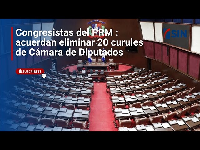 ⁣Congresistas del PRM  acuerdan eliminar 20 curules de Cámara de Diputados