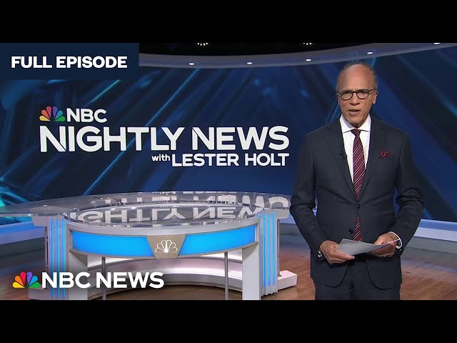 ⁣Nightly News Full Broadcast - Sept. 16