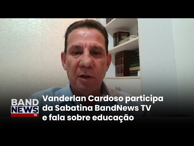 ⁣"Vamos fazer parcerias coma iniciativa privada", diz candidato à prefeito Vanderlan Cardos