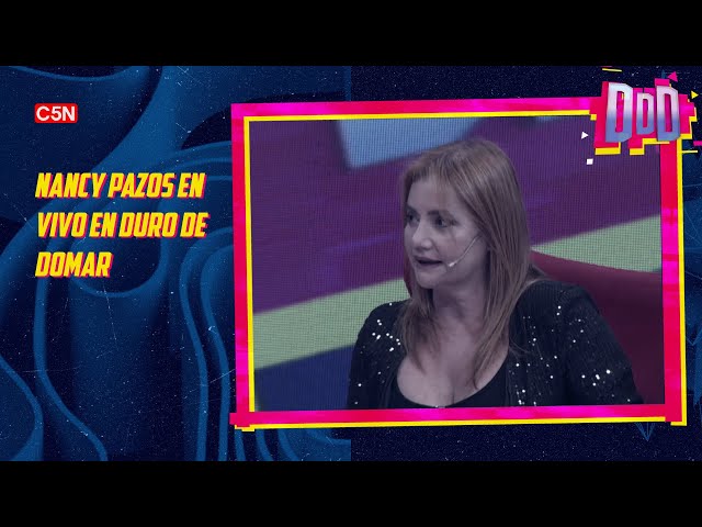 ⁣NANCY PAZOS en vivo en DURO DE DOMAR