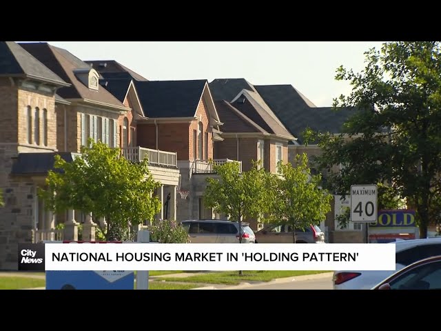 ⁣National housing market in 'holding pattern'