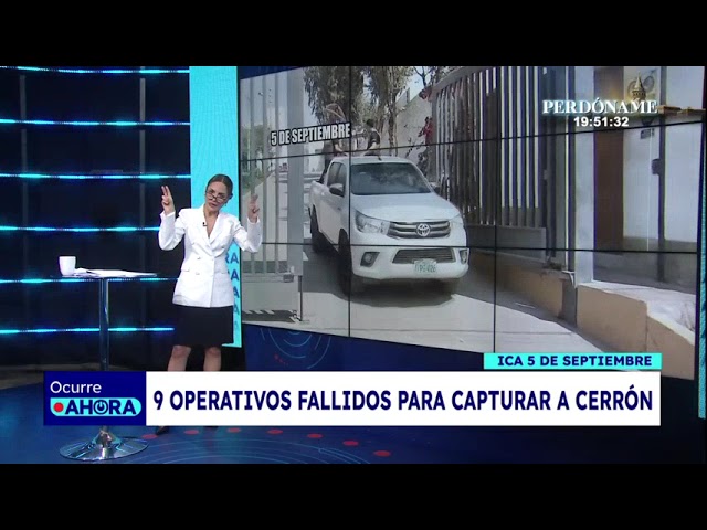 ⁣Vladimir Cerrón: se realizaron 9 operativos policiales sin éxito