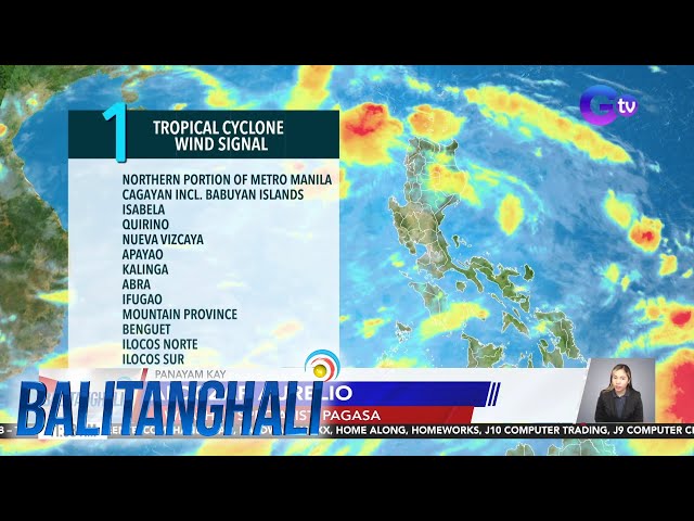 ⁣Panayam kay Aldczar Aurelio, Weather Specialist, PAGASA (September 17, 2024) | Balitanghali