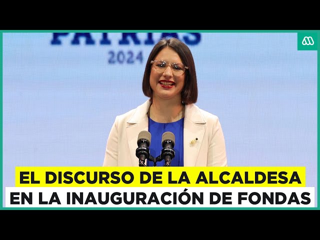 Discurso completo de Irací Hassler en la inauguración de las fondas