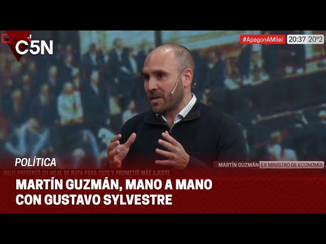 ⁣MARTÍN GUZMÁN: "La PRIORIDAD NO ESTÁ en MEJORAR la VIDA de la GENTE, sino de los ACREEDORES&quo