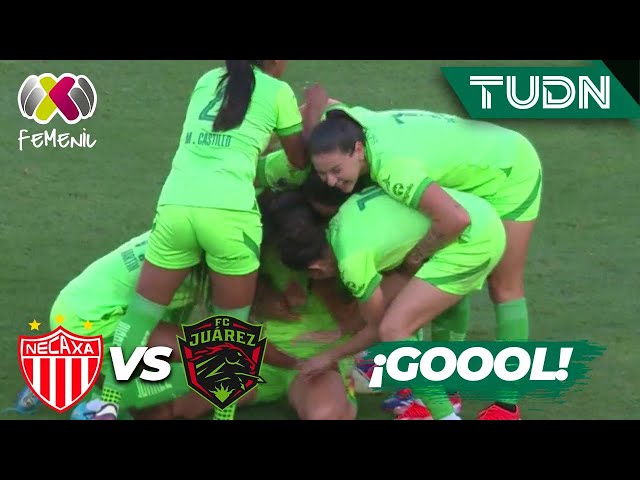 ⁣¡Gol de Bravas! Solís aprovecha el error | Necaxa 0-1 Juárez FC | Liga Mx Femenil AP2024-J9 | TUDN